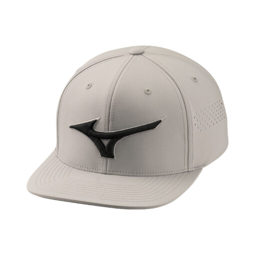 Mizuno Tour Flat Snapback Grey