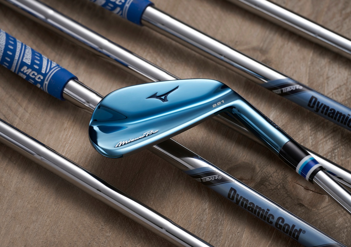 Mizuno Pro 221 Limited Edition Blue IP 4 PW
