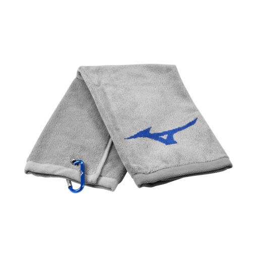 Mizuno Tri Fold Towel Grey/Blue
