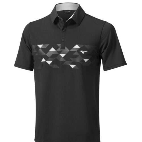 Mizuno Winter Checker Polo Shirt Thermo – Bild 4