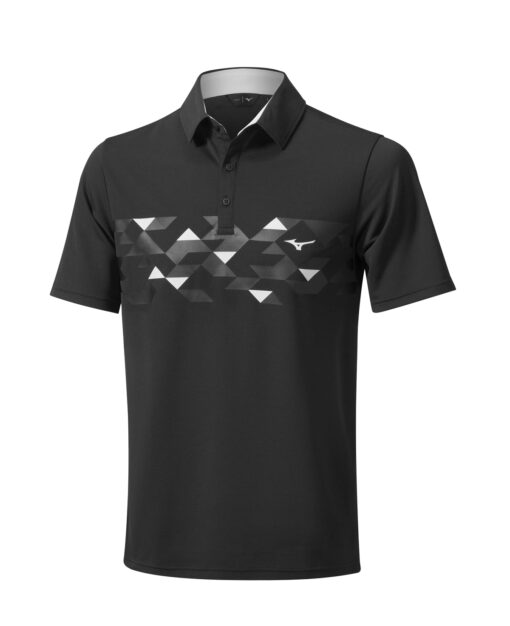 Mizuno Winter Checker Polo Shirt Thermo – Bild 4