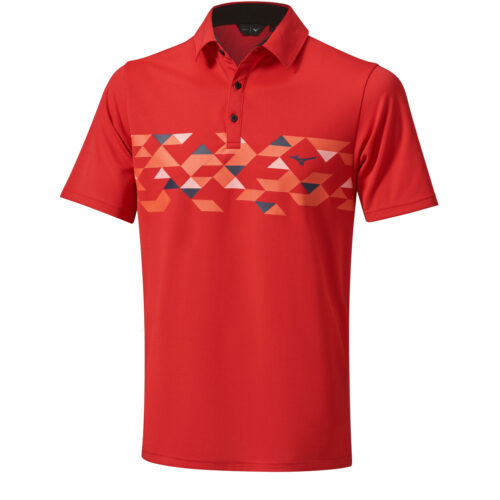 Mizuno Winter Checker Polo Shirt Thermo – Bild 2
