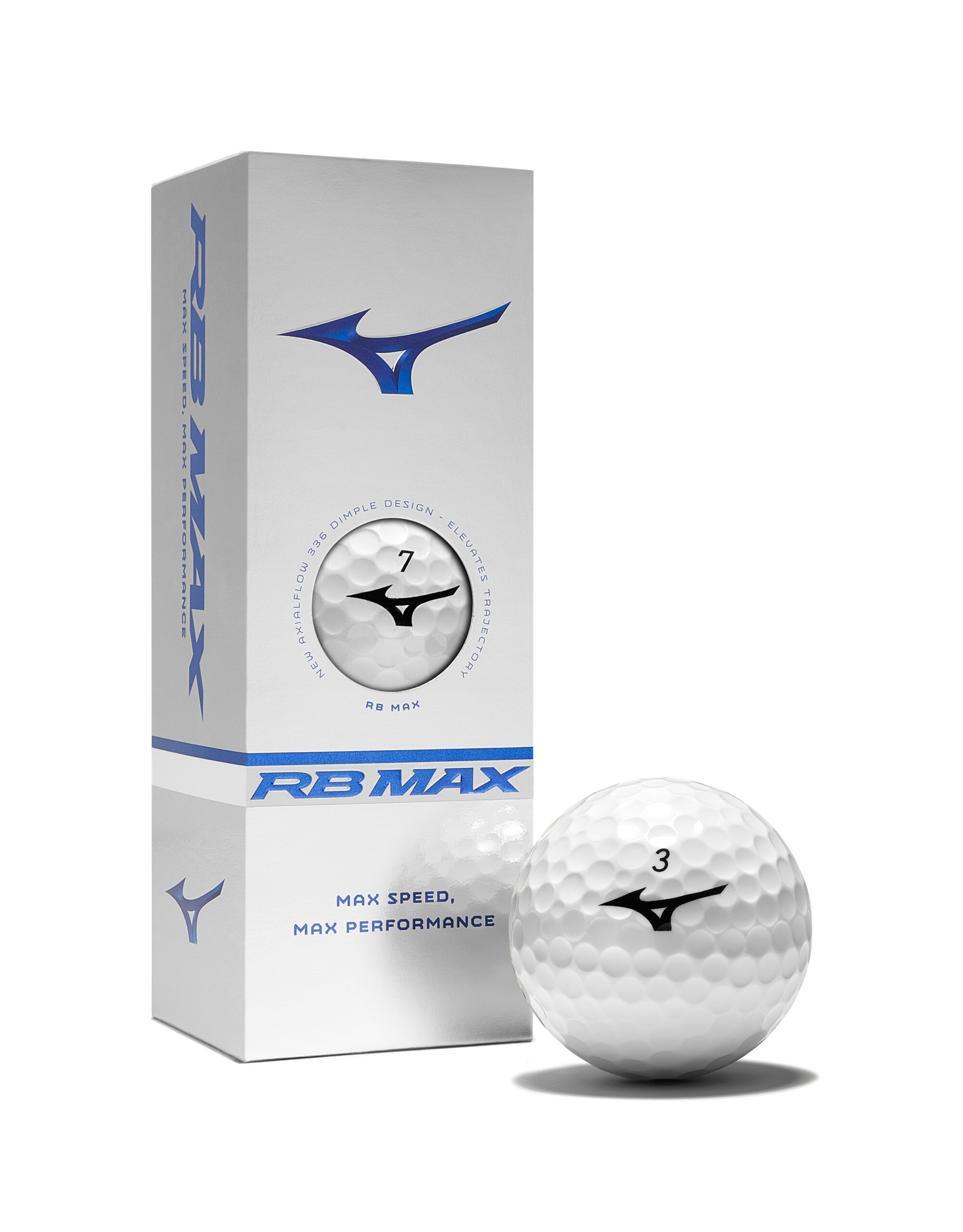 Mizuno RB MAX White 1 Dozen 12 golf balls Mizuno Golf Specialist Deutschland Osterreich Schweiz