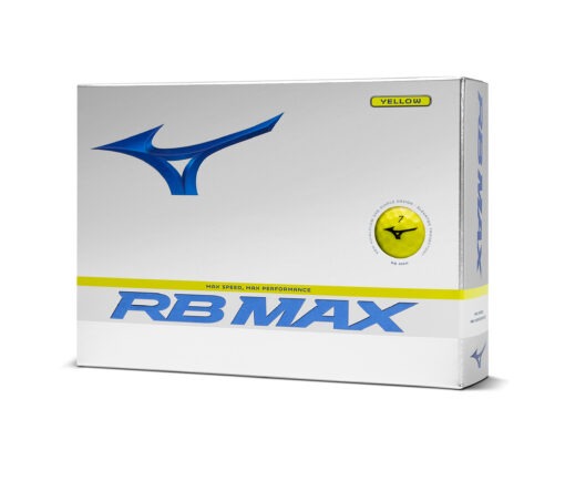 Mizuno RB MAX Yellow  – 1 Dozen (12 golf balls)