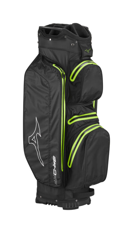 Mizuno BR-DRI Cart Bag Black/Green – Bild 2