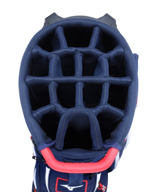 Mizuno BR-DX Stand Bag Navy/Red – Bild 3