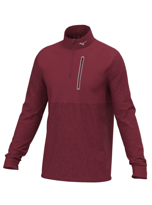 Mizuno Melange Reflect 1/4 Zip – Bild 2