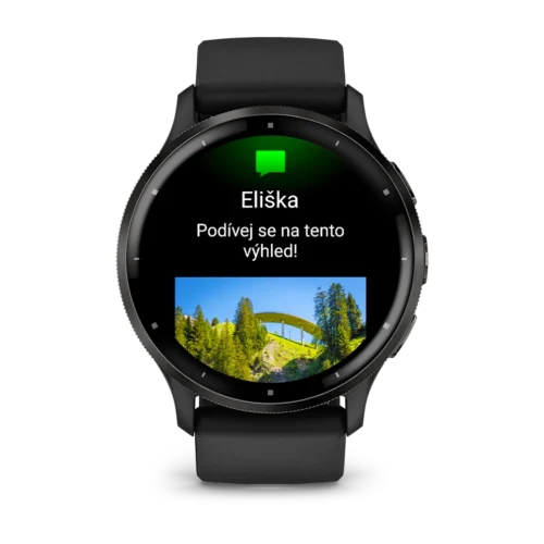 Garmin Venu® 3Slate/Black, Silicone band