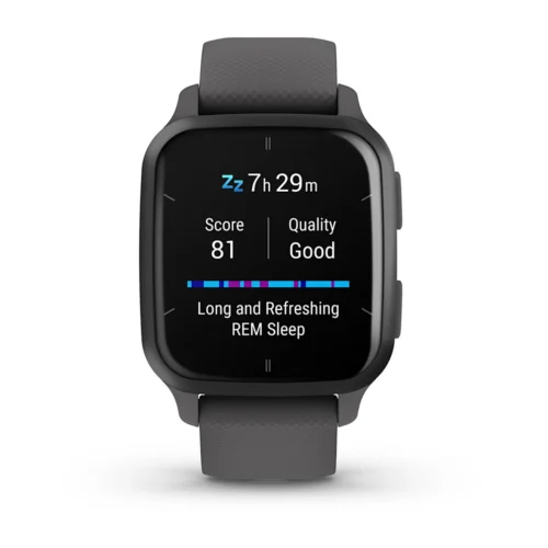Garmin Venu® Sq 2Slate / Shadow Grey silicone band