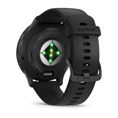 Garmin Venu® 3Slate/Black, Silicone band