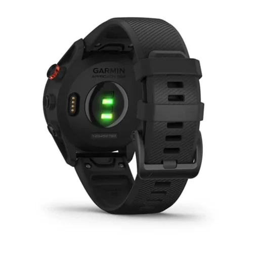 Approach® S62Black/Black Silicone Band