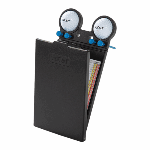JUCAD SCORECARD HOLDER for JuCad golf trolleys - black (GRP - glass fibre reinforced polymer)
