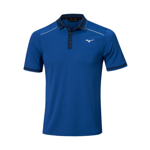 Mizuno Rib Knitted Short Sleeve Polo
